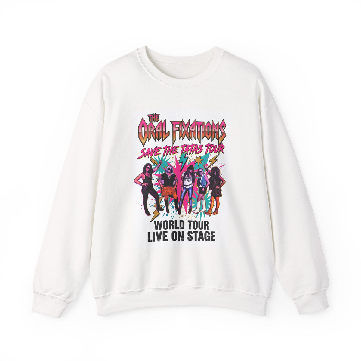 The Rock Femmes Save the Kids Tour World Tour Live on Stage Sweatshirt