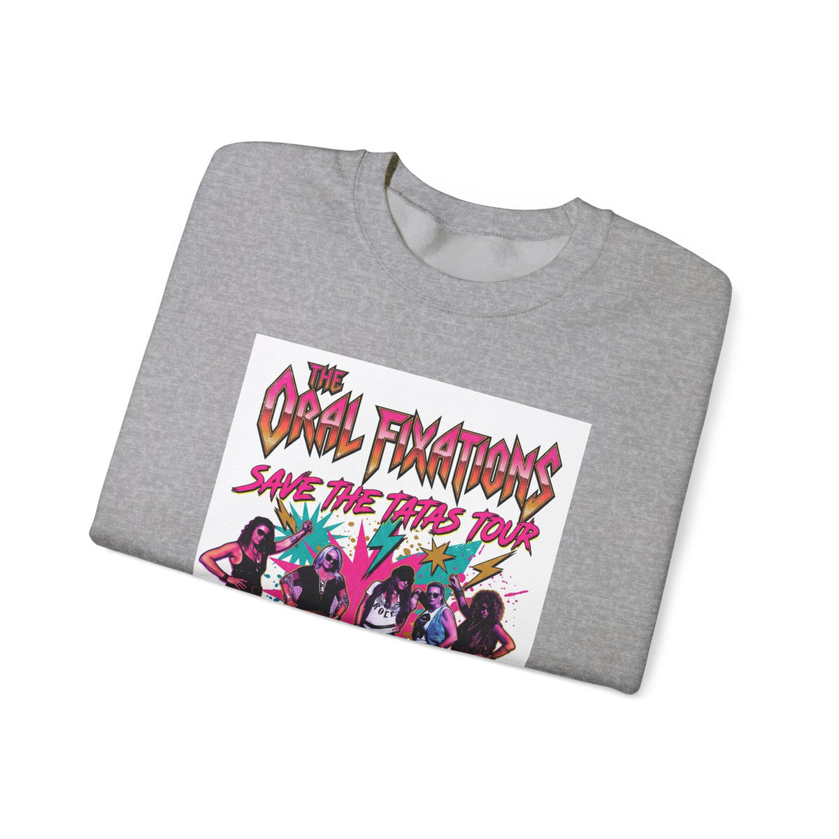 The Rock Femmes Save the Kids Tour World Tour Live on Stage Sweatshirt