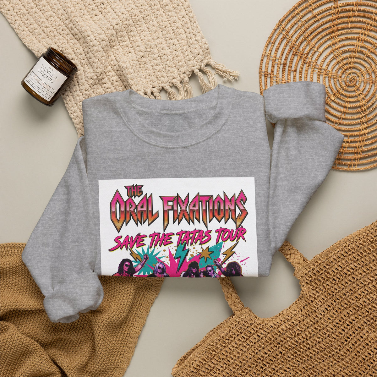 The Rock Femmes Save the Kids Tour World Tour Live on Stage Sweatshirt