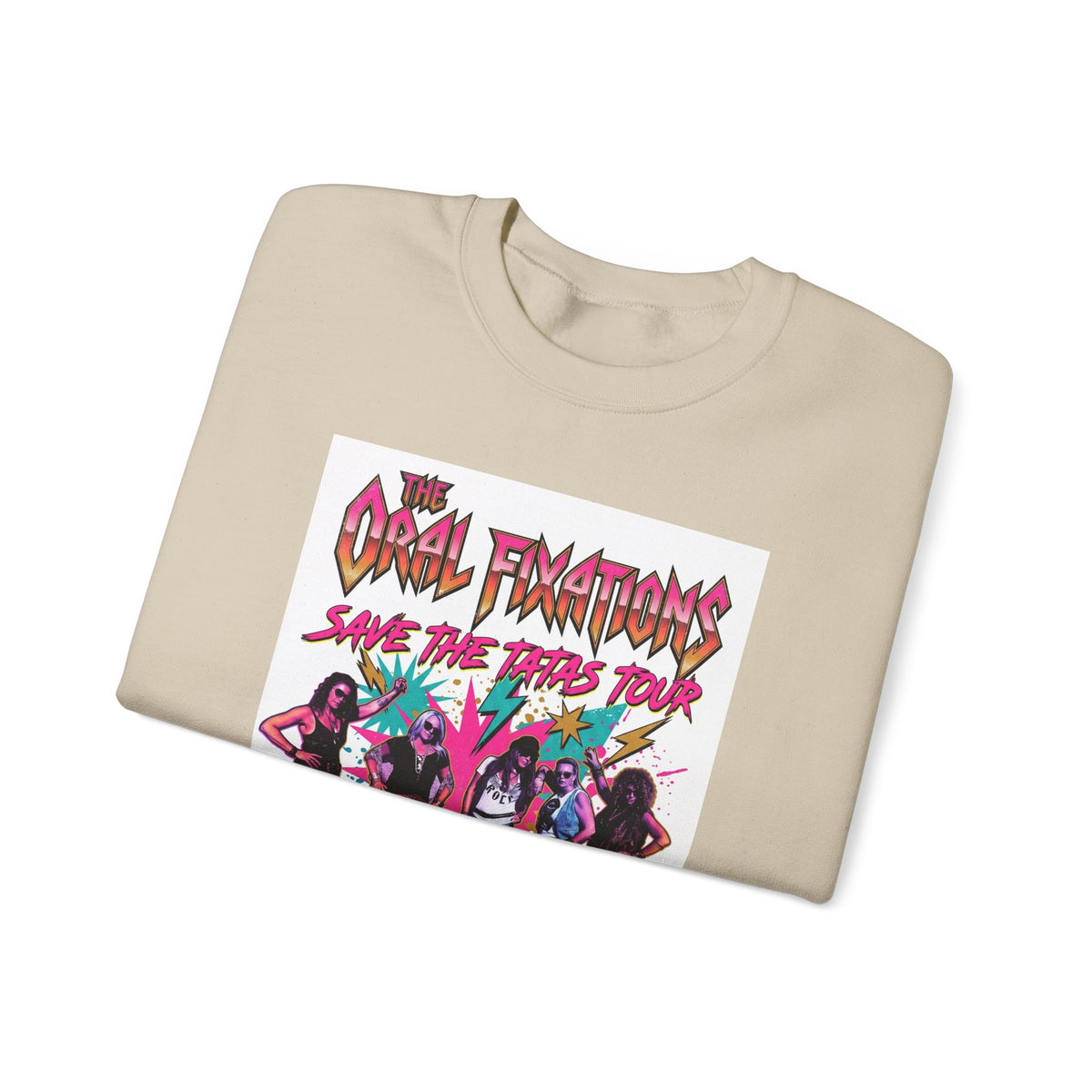 The Rock Femmes Save the Kids Tour World Tour Live on Stage Sweatshirt