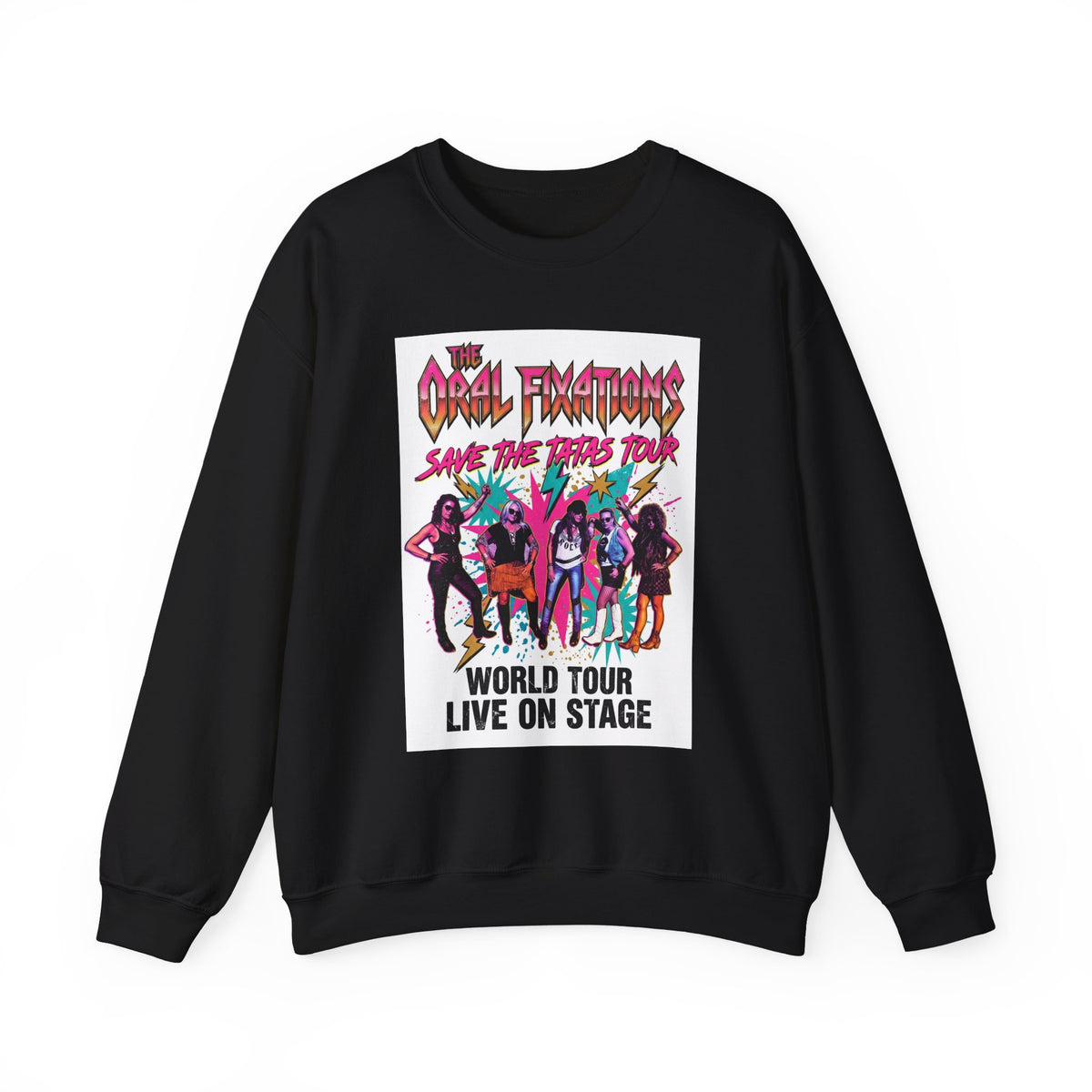 The Rock Femmes Save the Kids Tour World Tour Live on Stage Sweatshirt