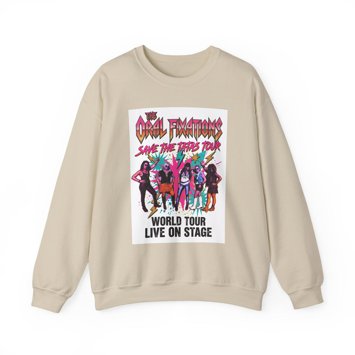 The Rock Femmes Save the Kids Tour World Tour Live on Stage Sweatshirt
