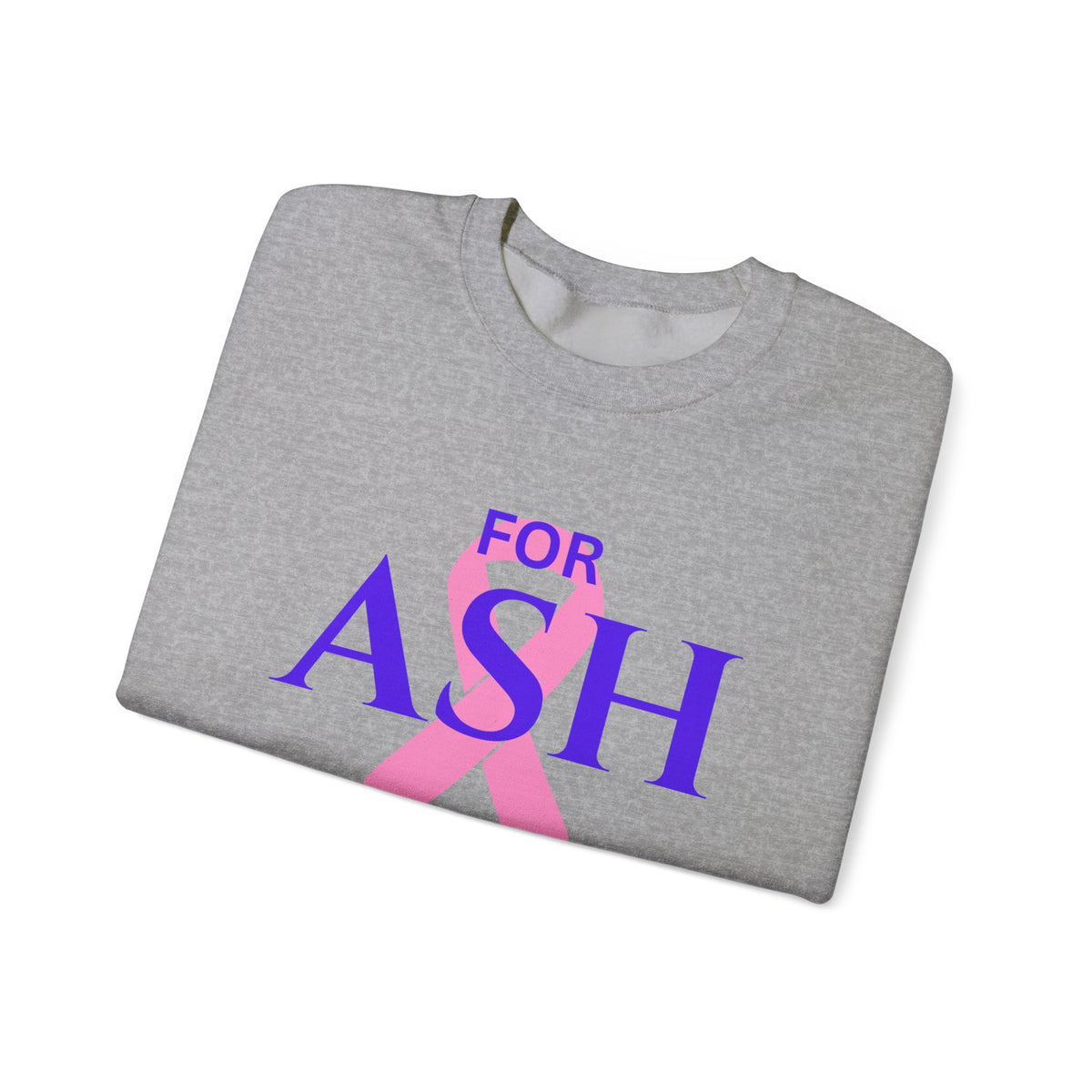 “For Ash” Fight Crewneck (Joshua 1:9)