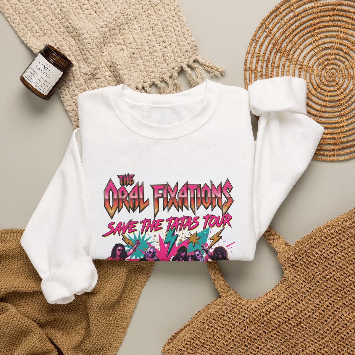 The Rock Femmes Save the Kids Tour World Tour Live on Stage Sweatshirt