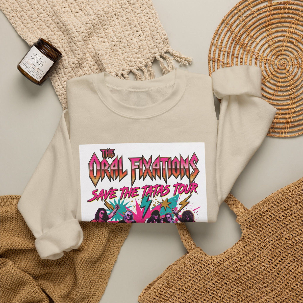 The Rock Femmes Save the Kids Tour World Tour Live on Stage Sweatshirt
