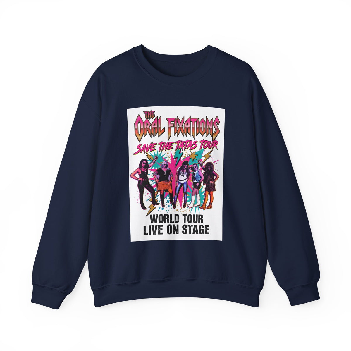 The Rock Femmes Save the Kids Tour World Tour Live on Stage Sweatshirt