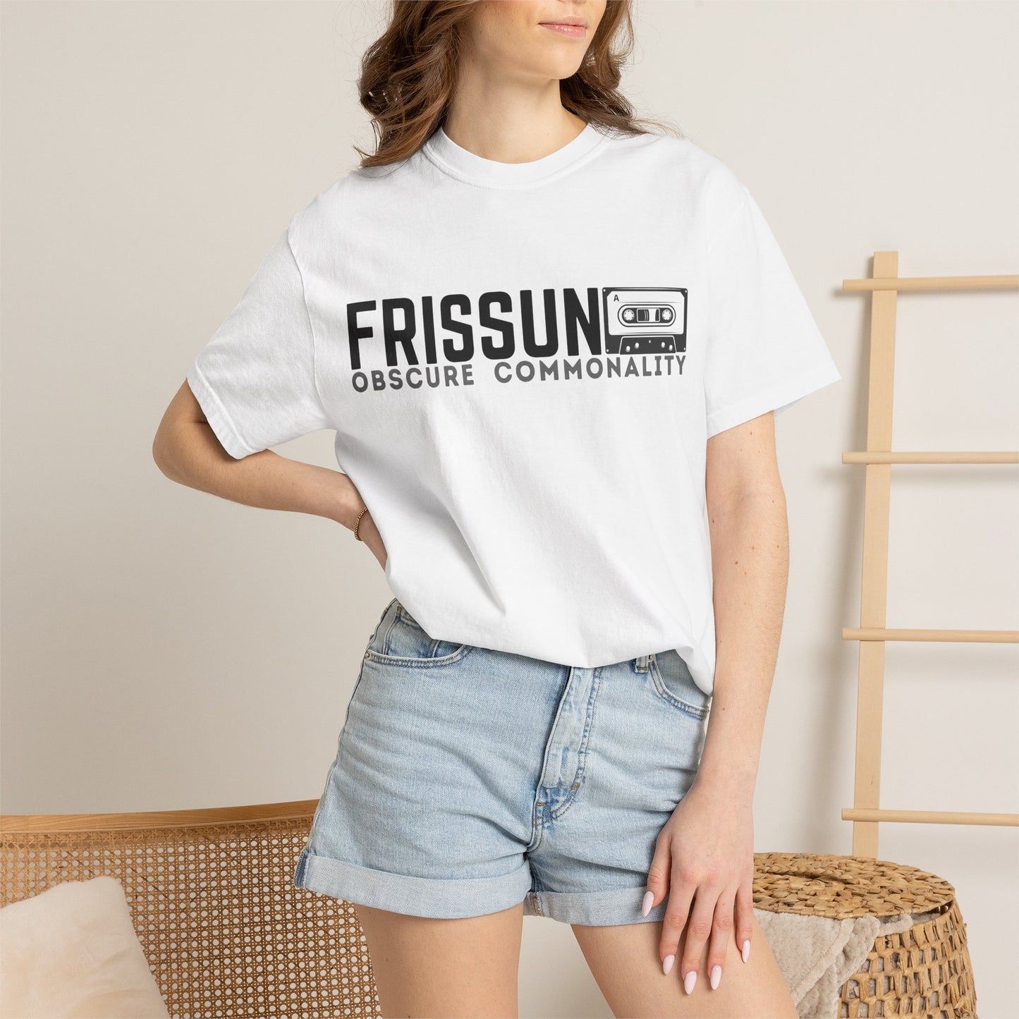 Frissun "Obscure Commonality" Cassette Graphic T-Shirt