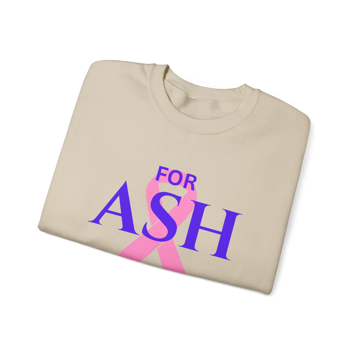 “For Ash” Fight Crewneck (Joshua 1:9)