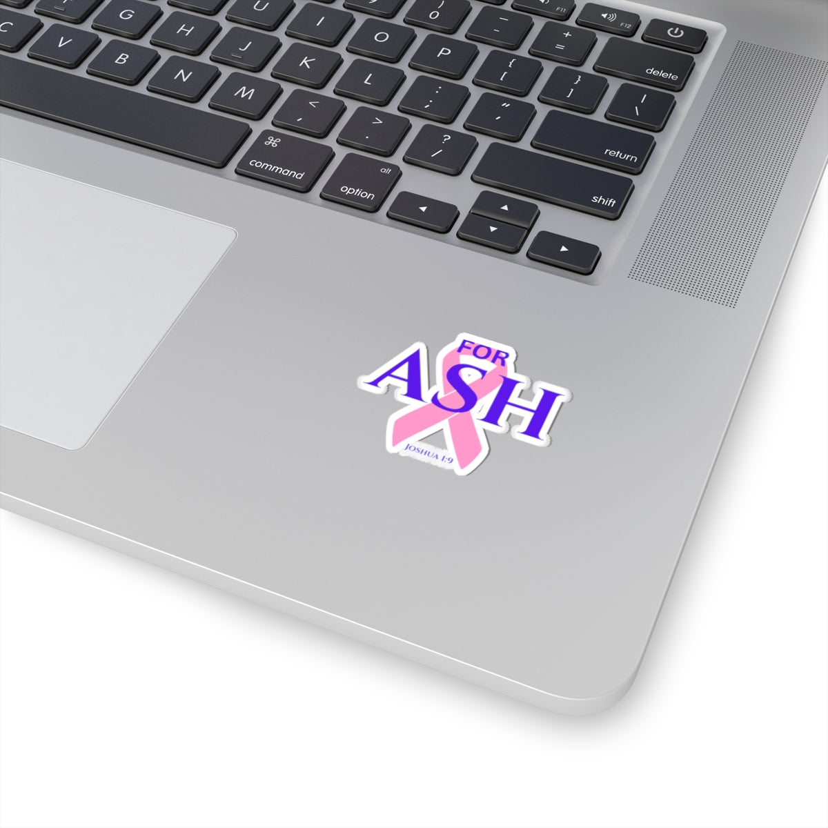 “For Ash” Kickoff Sticker (Joshua 1:9)