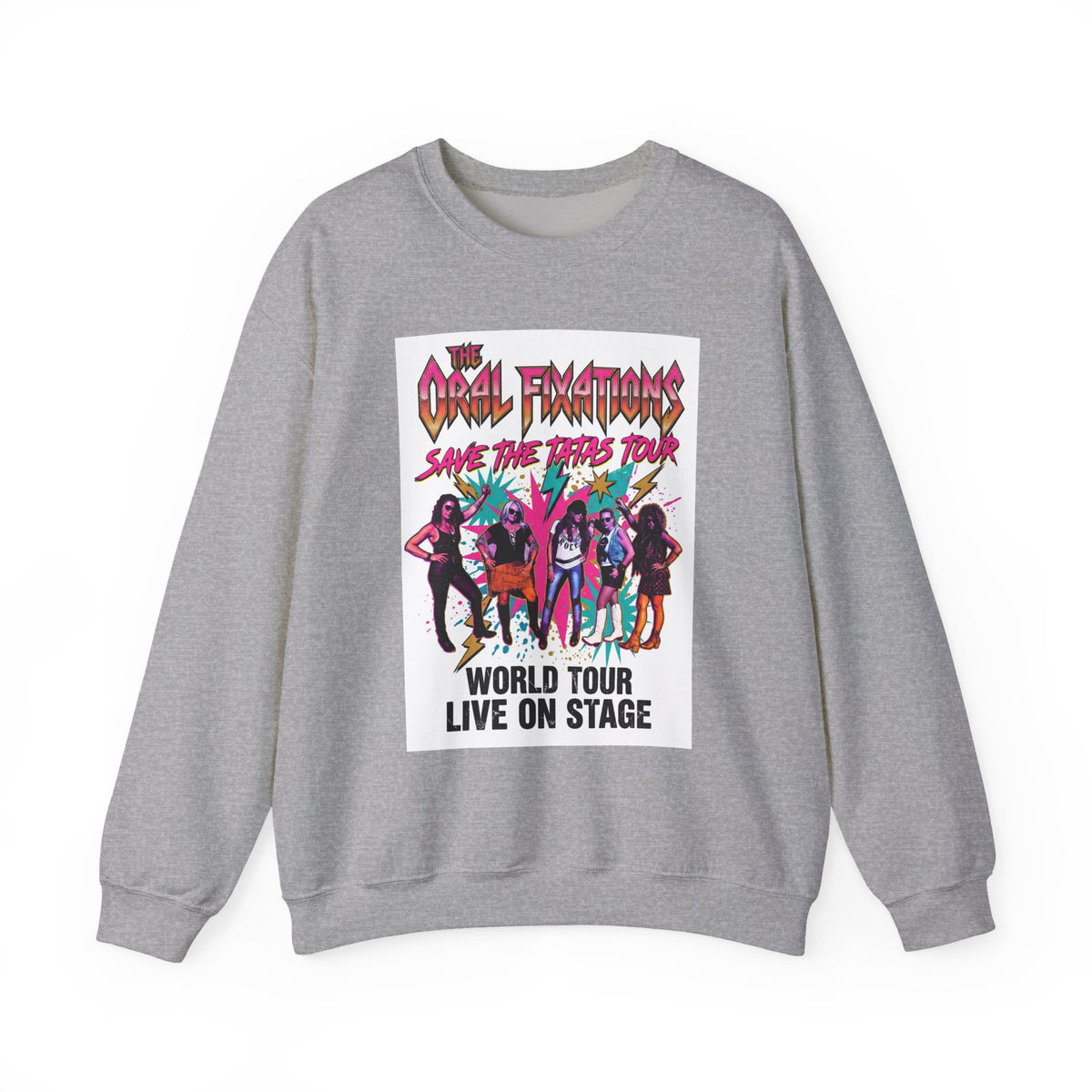 The Rock Femmes Save the Kids Tour World Tour Live on Stage Sweatshirt