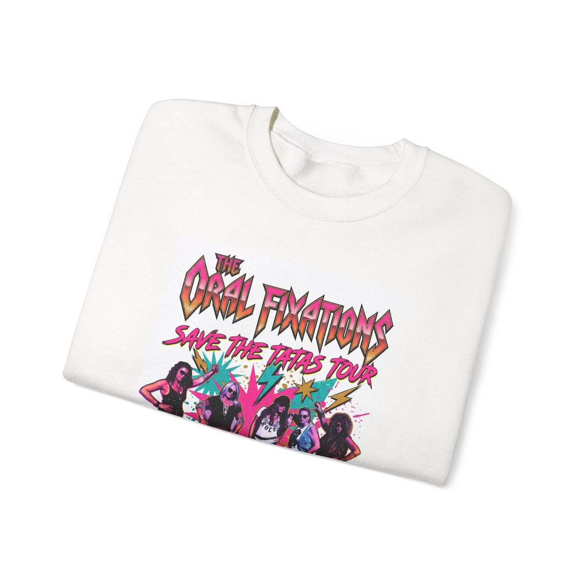 The Rock Femmes Save the Kids Tour World Tour Live on Stage Sweatshirt