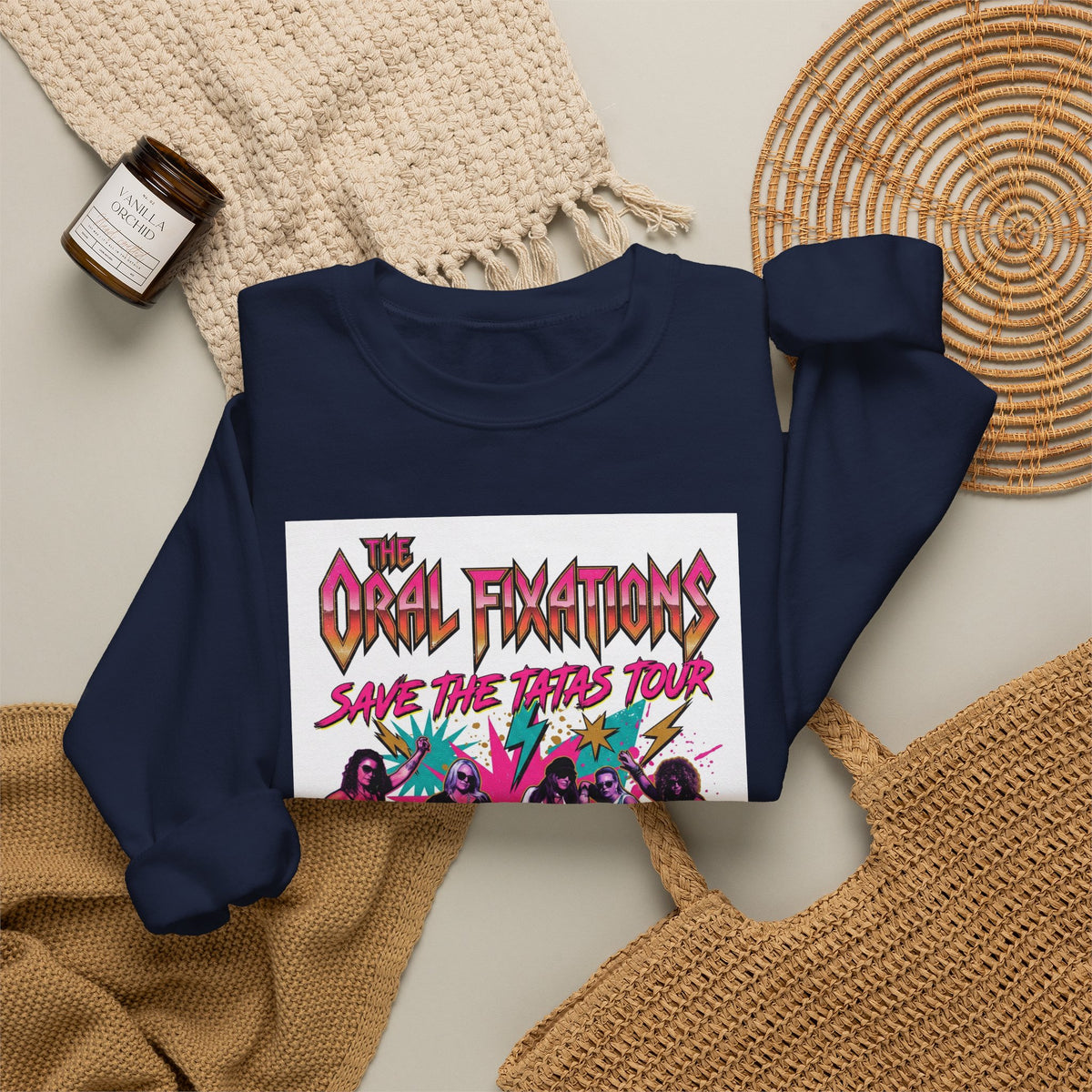 The Rock Femmes Save the Kids Tour World Tour Live on Stage Sweatshirt