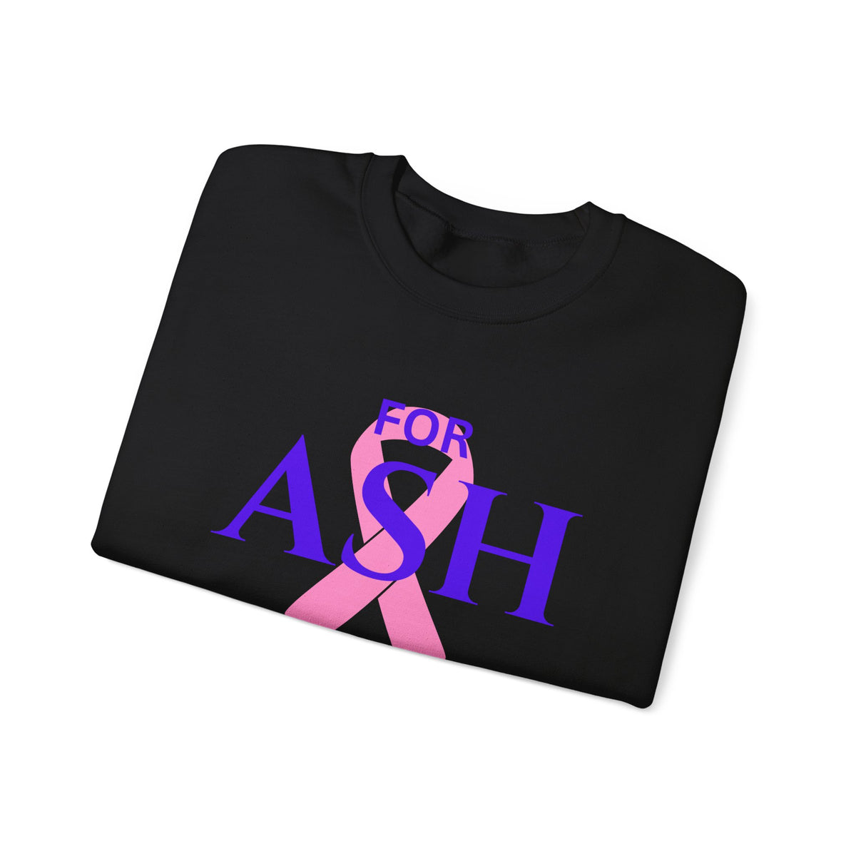 “For Ash” Fight Crewneck (Joshua 1:9)