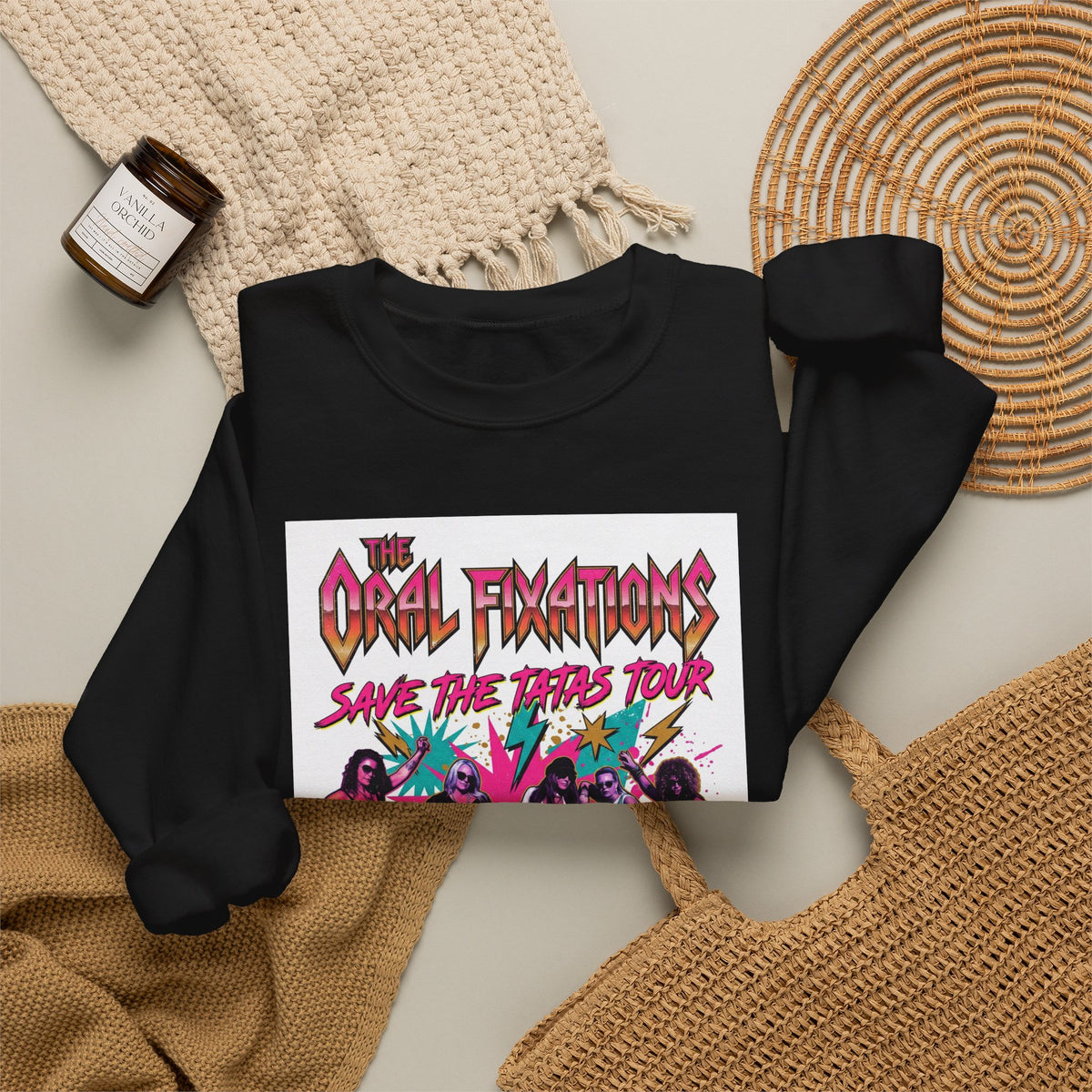 The Rock Femmes Save the Kids Tour World Tour Live on Stage Sweatshirt